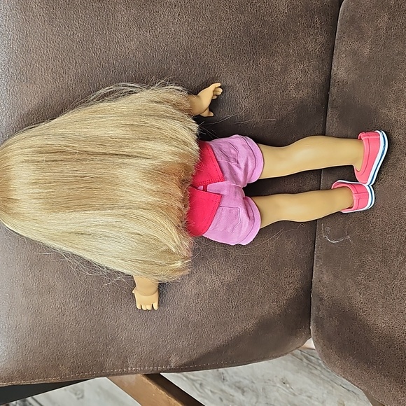 American Girl Doll with Pink Outfit - Picture 3 of 3